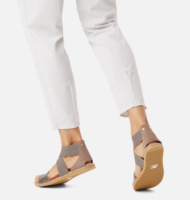 Sorel Dam Sandaler Brun - Ella™ Flat - XKQ-721360